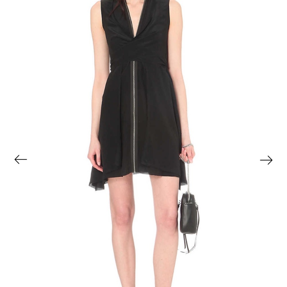 NWT All Saints 100% Silk Jayda Dress